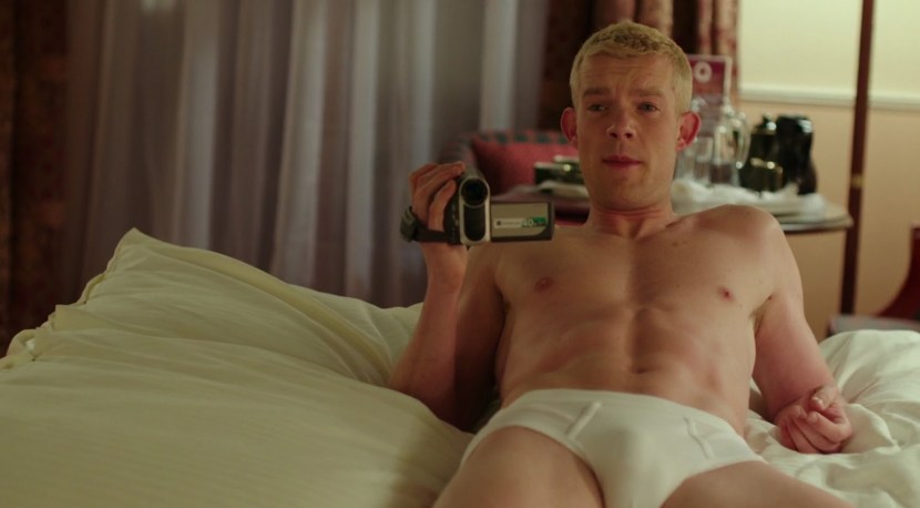 Golemie Rainer washes in a basin