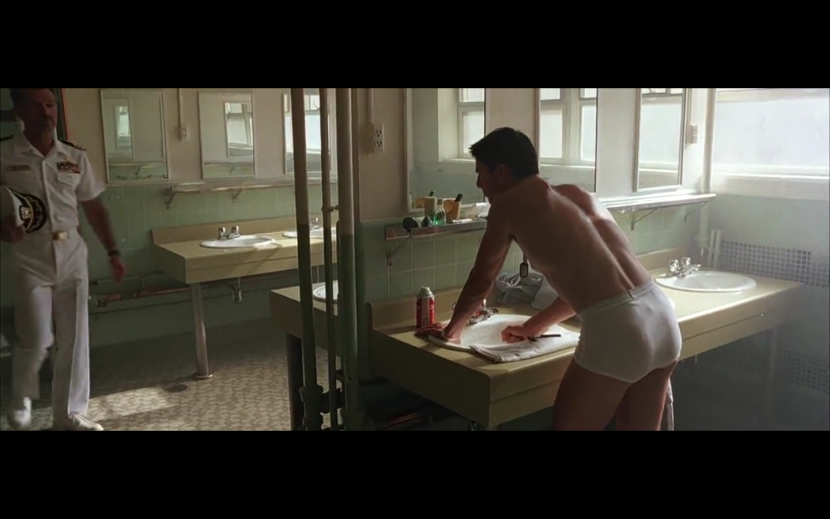 Cruising in the toilet