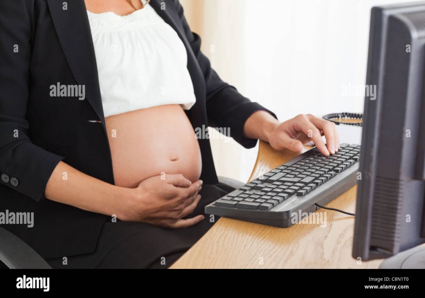 Pregnant with the phone