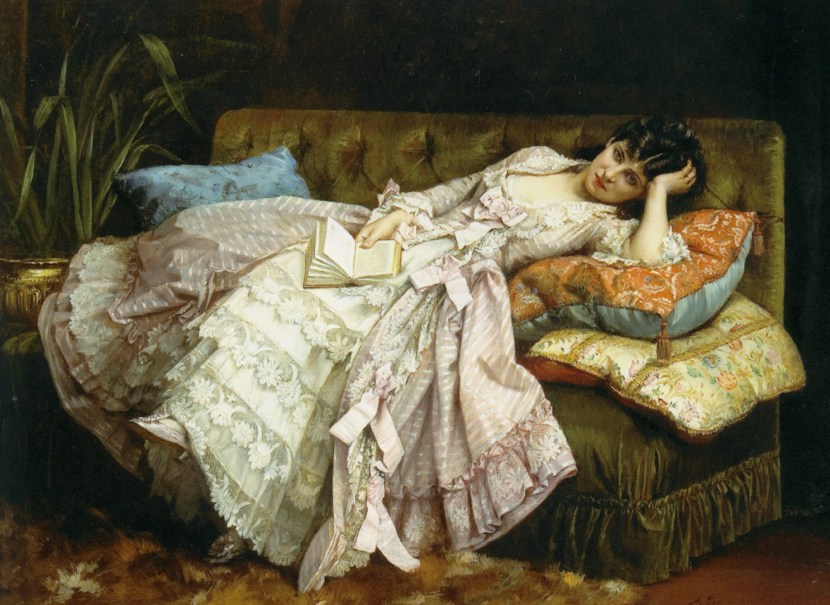 French painter Auguste Toulmouche (1829-1890)