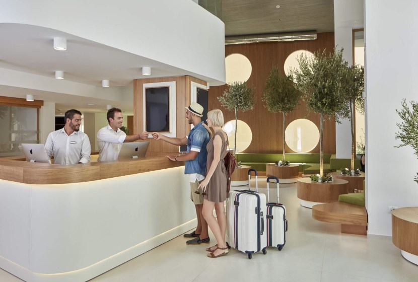 Hotel business illustration
