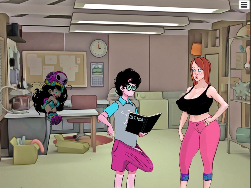 Wallpaper girl with joystick