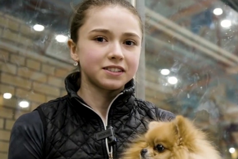 Kamila Valieva and Spitz Leva