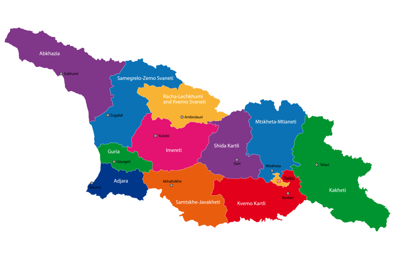 Administrative division of Georgia
