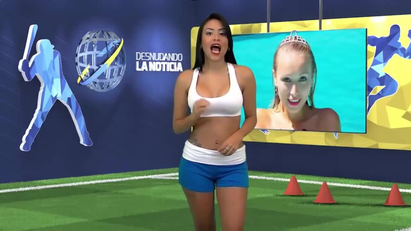 TV presenter from Venezuela Yuvi Paljares