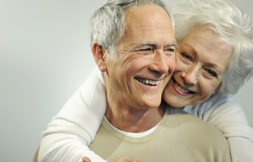 Old aunts in swimsuits