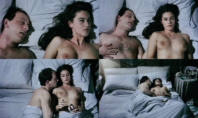 Monica Bellucci Naked in the film L'Ultimo Capodanno - 1998