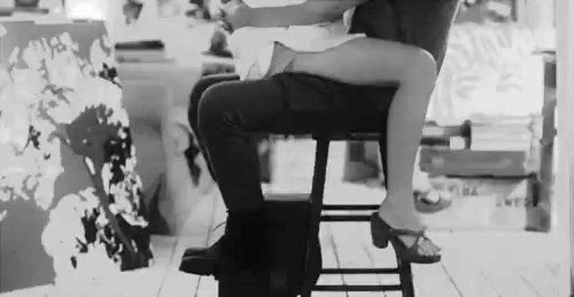 Beautiful blowjob in clothes