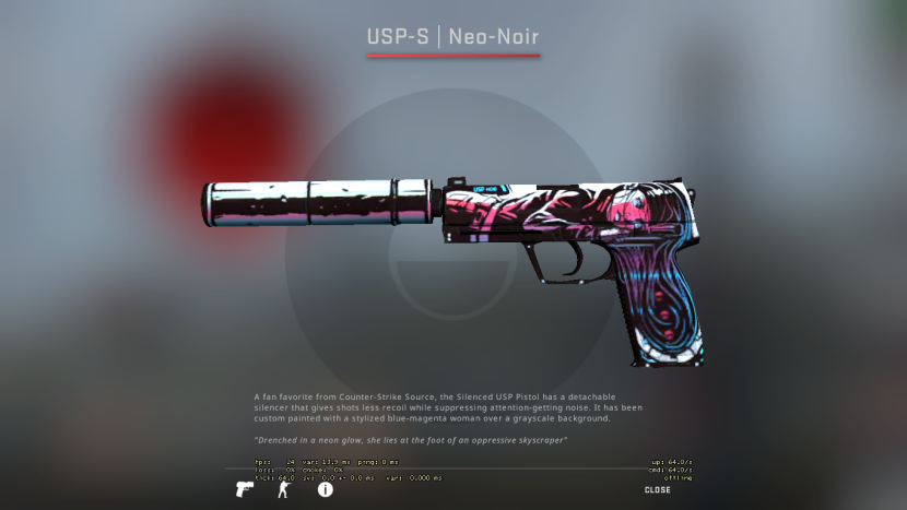 New skin on YuSP in KS GO