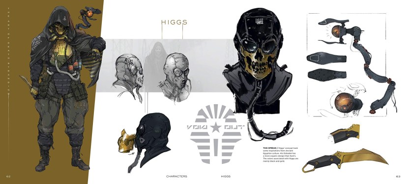 Higgs Monagan Death Stranding Art