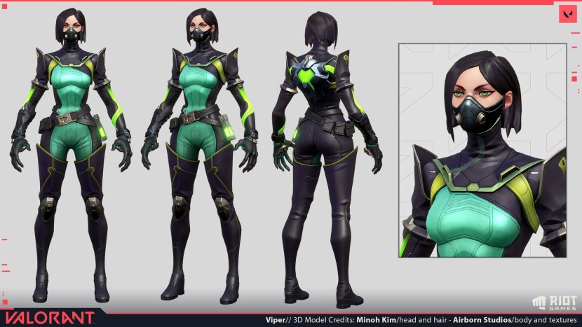 Viper Valorant Model