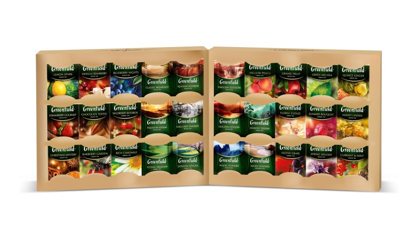 Greenfield tea Gift set 120 bags