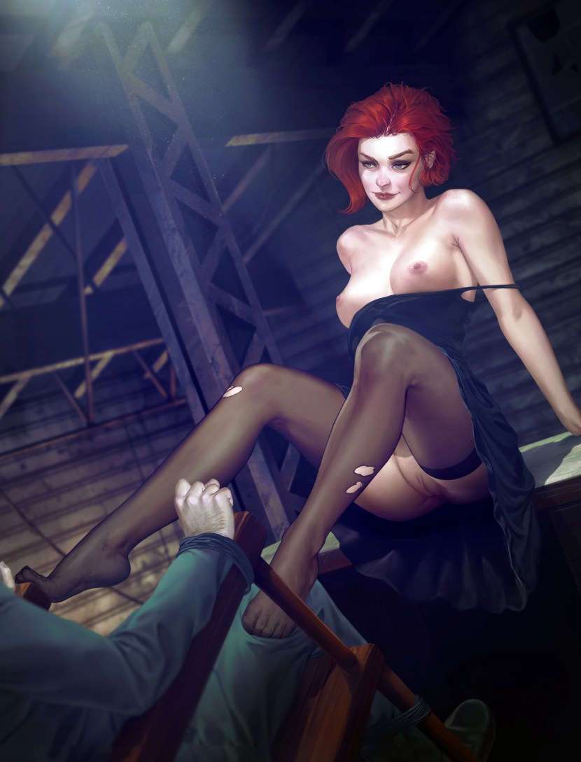 Natasha Romanoff Black Widow Feet