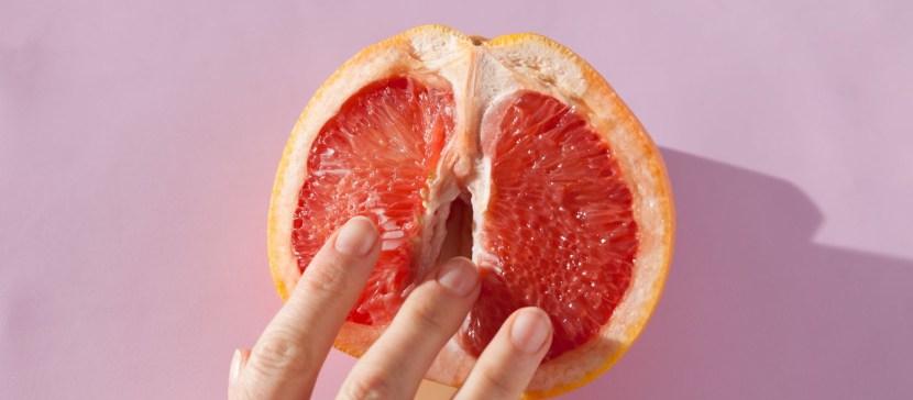 Fingers over the body