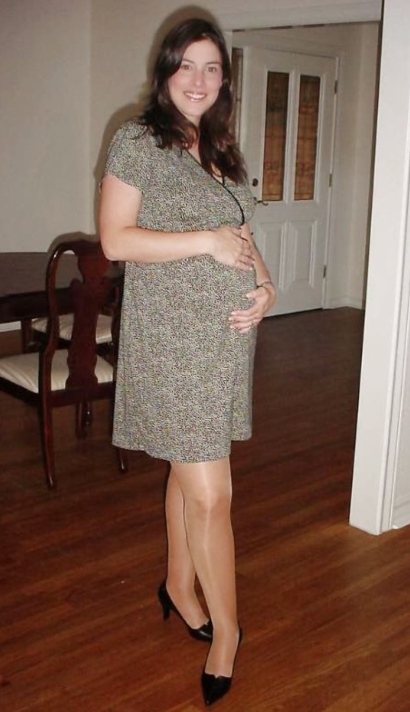 Busty bbw in a dress