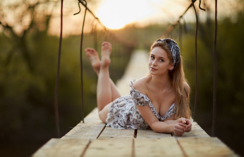 Irina Shayk in stockings