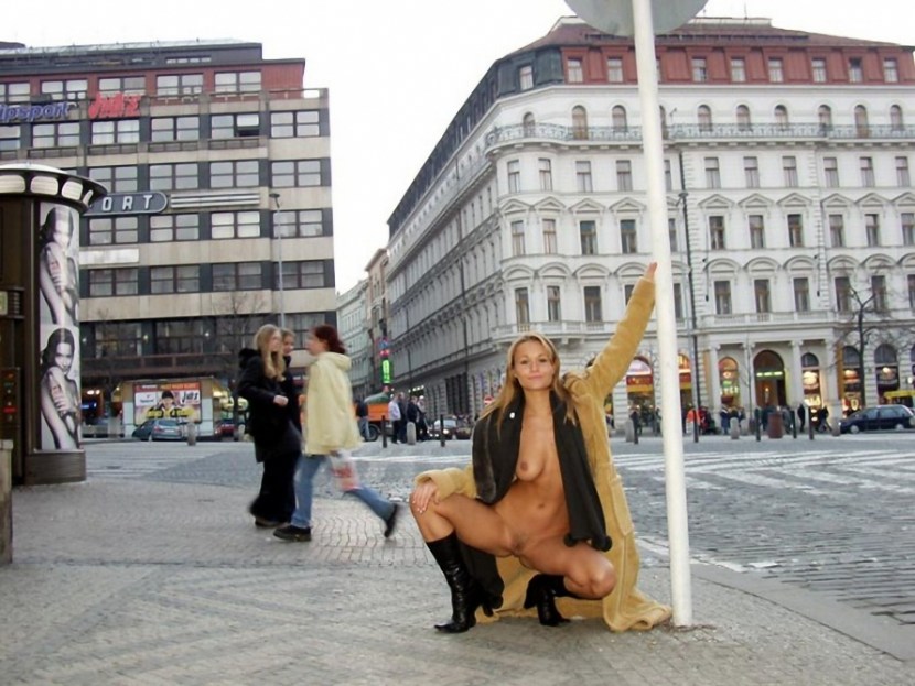 They took a tourist in Prague on fuck