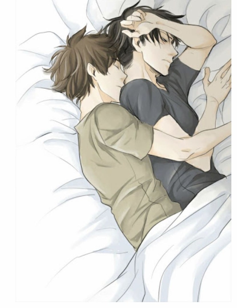 Levy and Eren sleep together