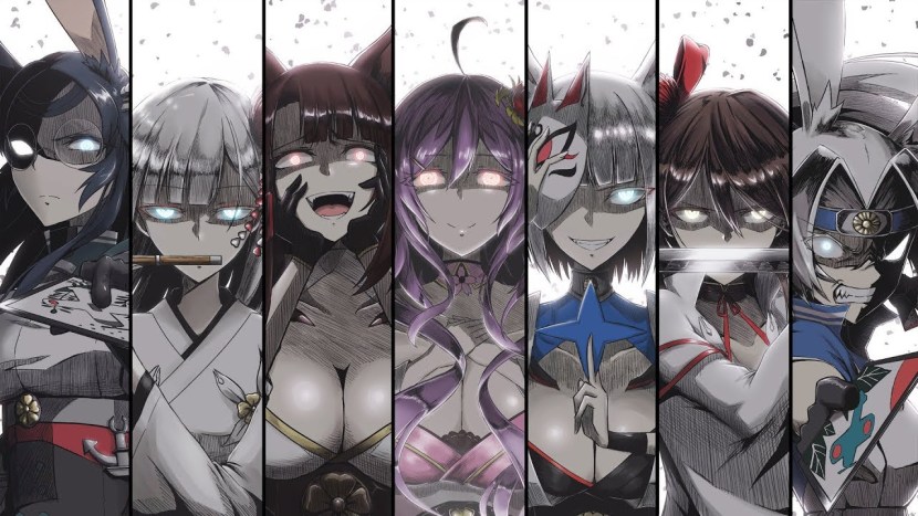 Azur Lane Empire Sakura characters