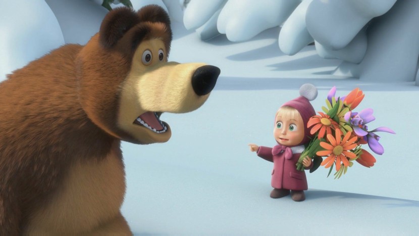 Masha and the bear Pictures for printing