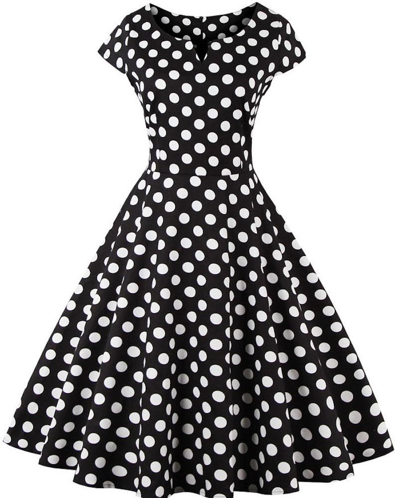 Boohoo dress black in peas