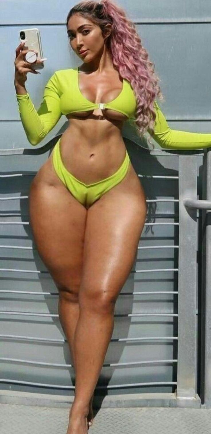 Large ladies in short skirts