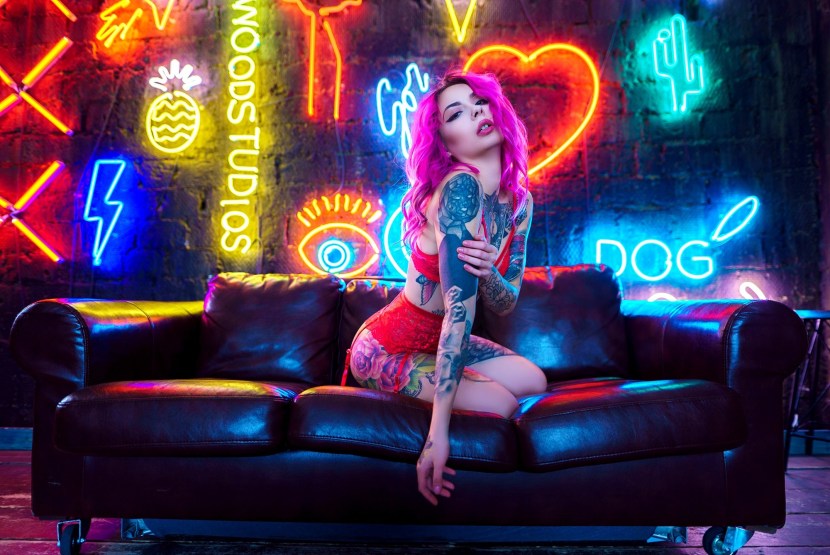 Girl in Neon