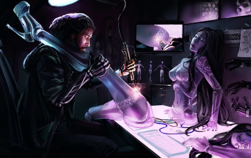 Cyberpank stylistics