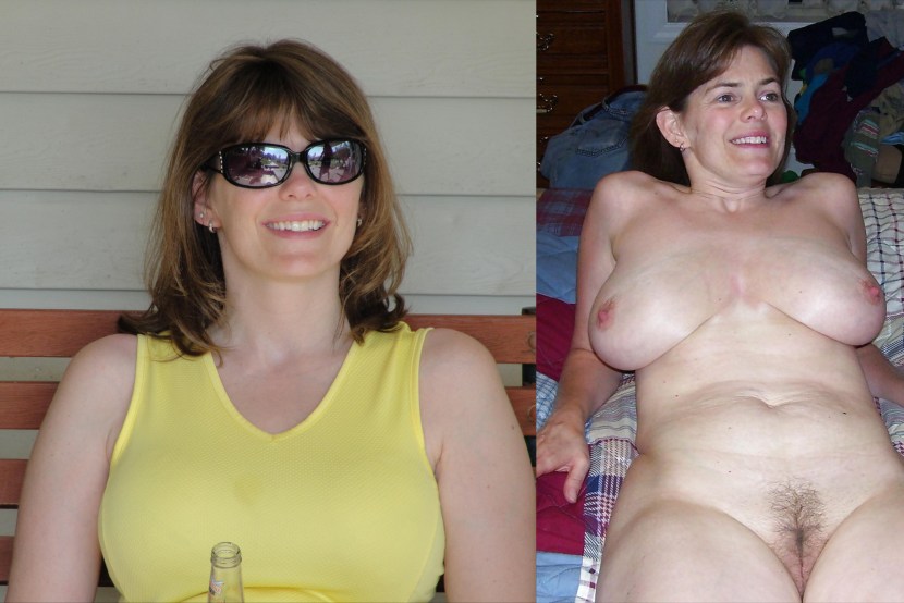 Ugly Mature in and without clothes