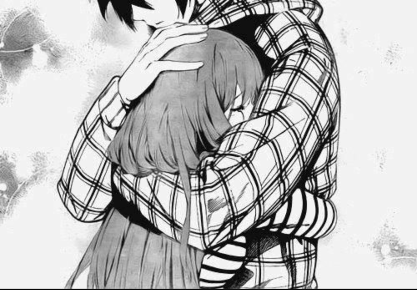 Anime hugs