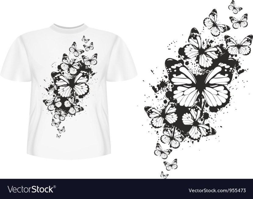 Drawings for T -shirts stencils