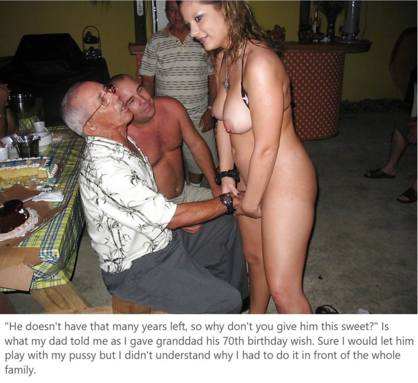 Guys are pawing a naked wife