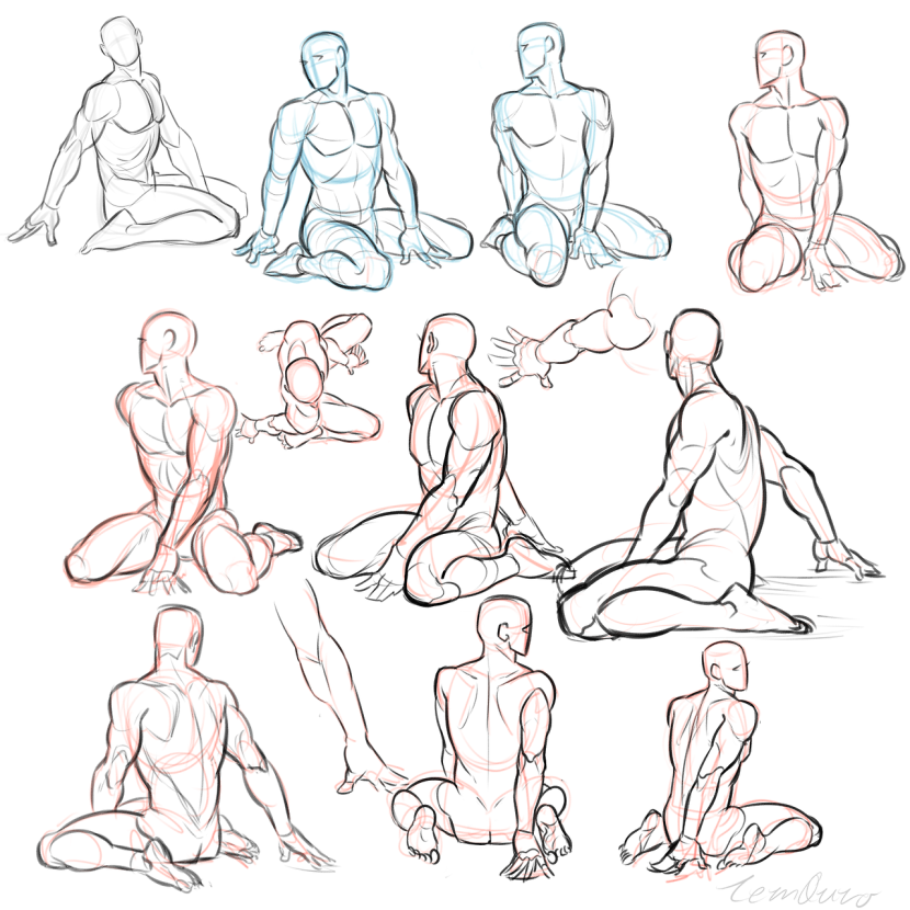 Unusual erotic poses