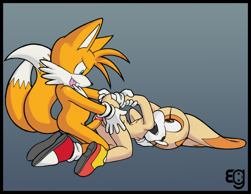 Rouge The Bat X Tails Sex "DigitalDomain123" Art
