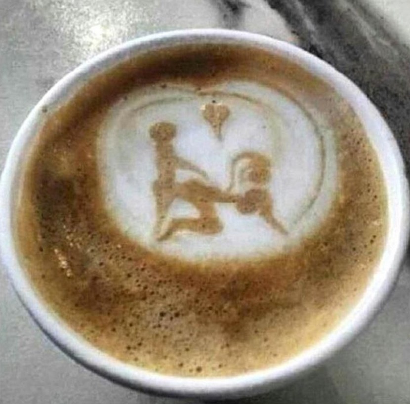 Naked athlete on a run