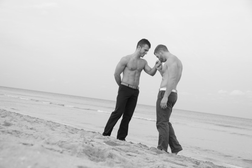 Hairy men with huge members