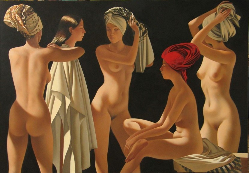Naked women in art