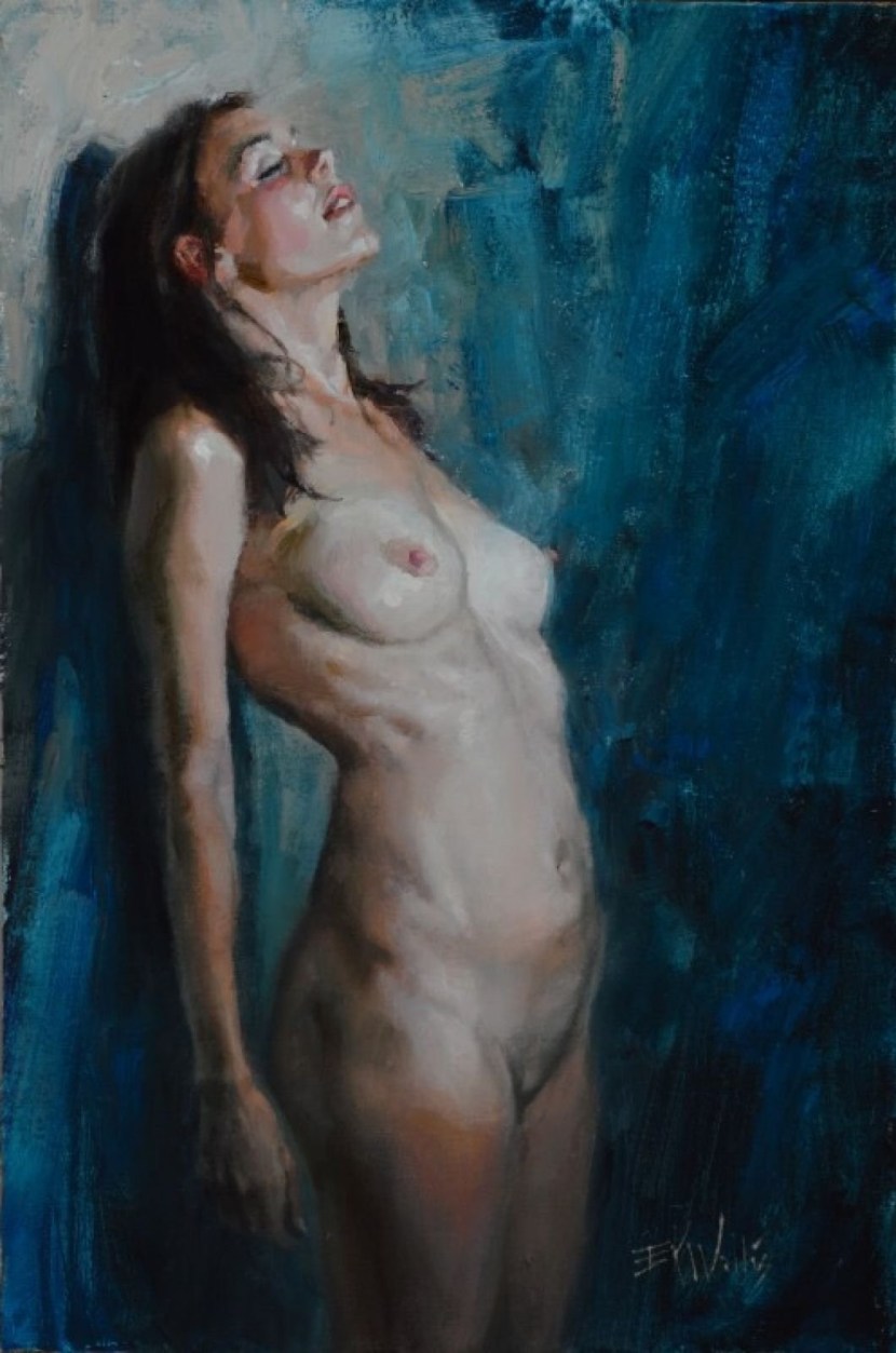 Nude painting Eric Valles