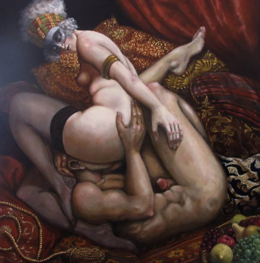 Masquerade -Sex painting