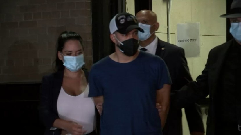 Quarrel on an airplane