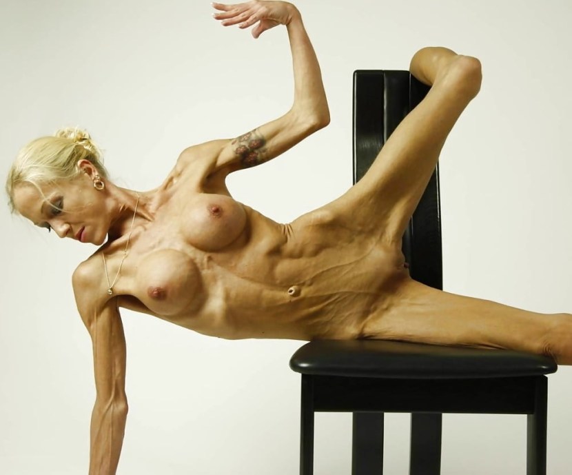 Naked gymnasts and ballerins