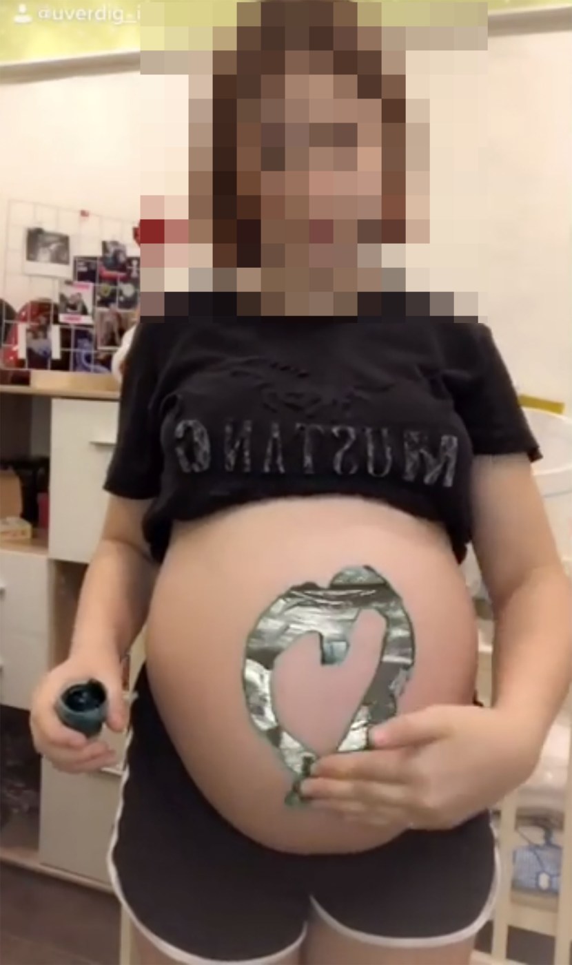 Dasha who gave birth to 13