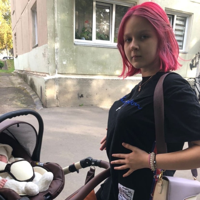 Daria Sunsishnikova and Vanya