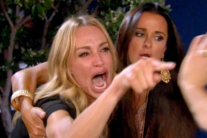 Real housewives Beverly Hills meme