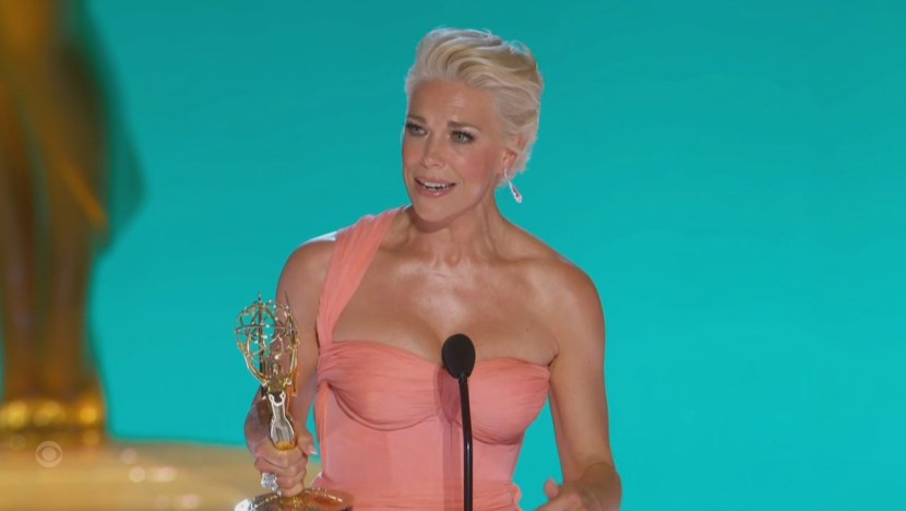 Hannah Weddingham in a swimsuit