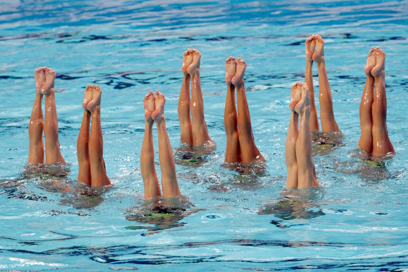 Ariana Figure of Synchronized Swimming