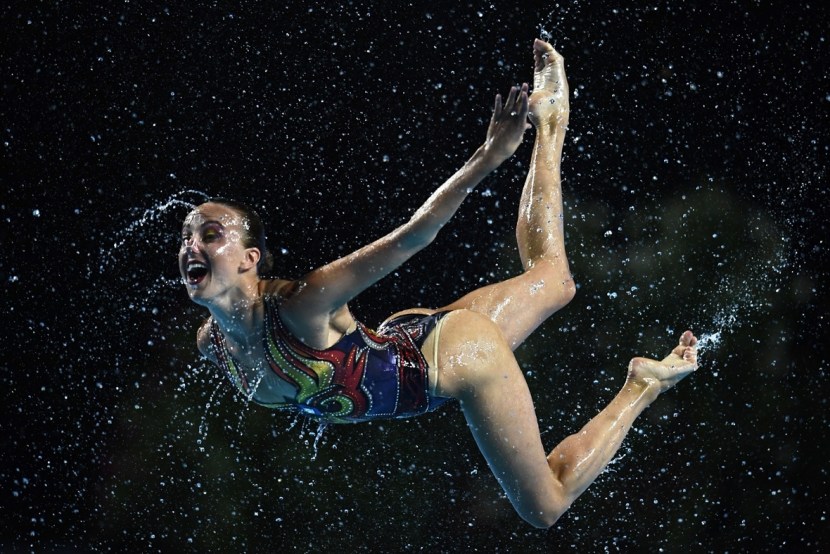 Goncharova Varvara Synchronized Swimming