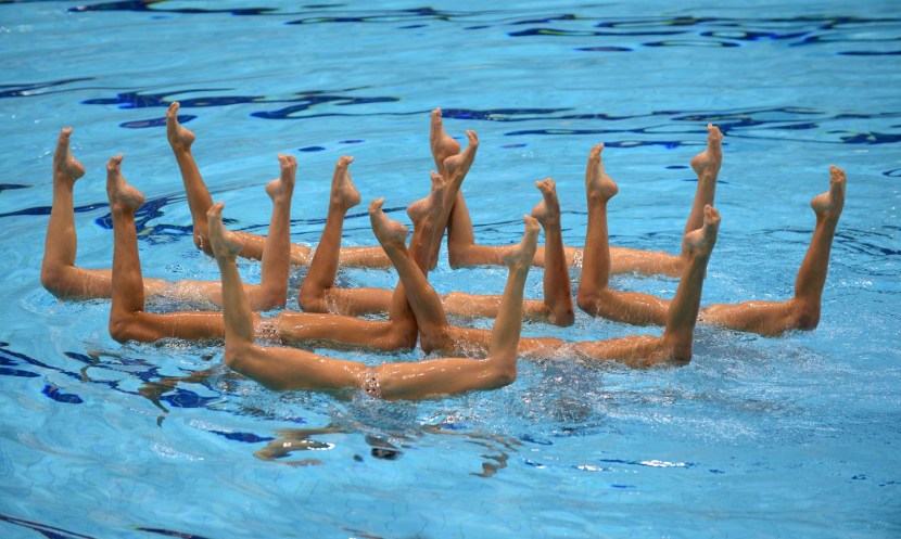 Mikhail Vasiliev synchronous swimming