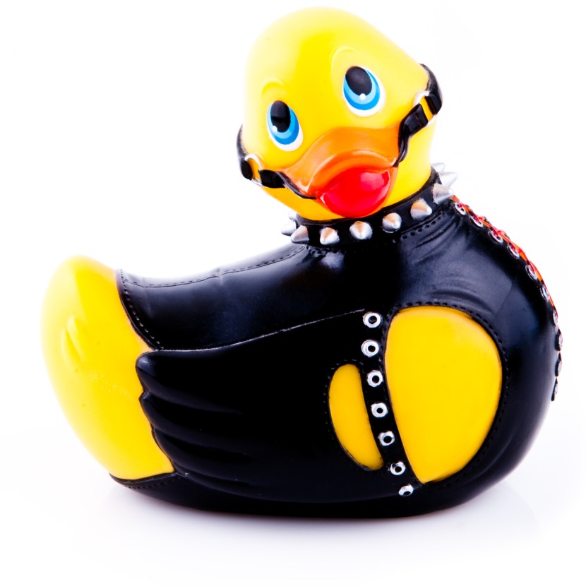Rubber duck in a suit