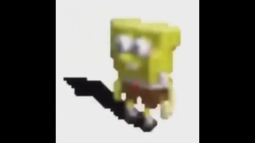 GIF of the dancing sponge of Bob